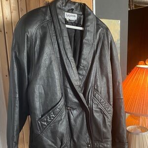 Bagatelle women's vintage Black Leather Jacket